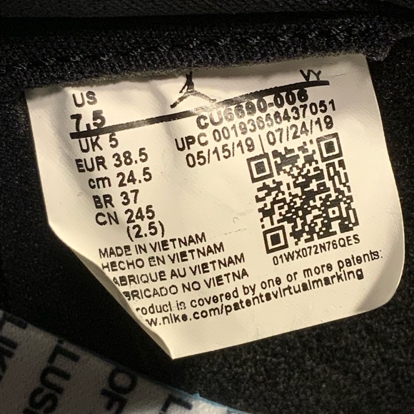 New Nike W Air Jordan 1 HI OG Fearless Metallic Rose Gold Size 7.5 & 8.5 Women - Picture 12 of 13